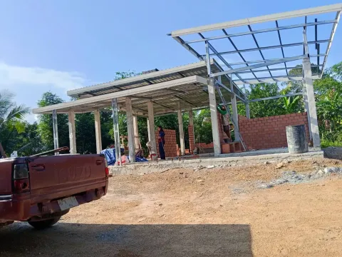 อัปเดตหน้างานก่อสร้างบ้านทุ่งตำเสา